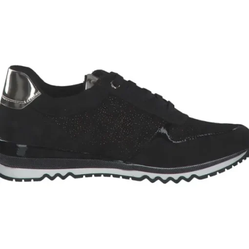 Damen Marco Tozzi Klassische- & Business Schuhe<2-23749-41/085 , Schnürschuhe, Damen, BLACK/GOLD