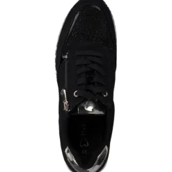 Damen Marco Tozzi Klassische- & Business Schuhe<2-23749-41/085 , Schnürschuhe, Damen, BLACK/GOLD