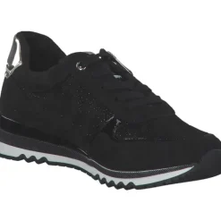 Damen Marco Tozzi Klassische- & Business Schuhe<2-23749-41/085 , Schnürschuhe, Damen, BLACK/GOLD