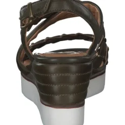 Damen Marco Tozzi Sandaletten<88705, Keilsandaletten, Damen, Grün