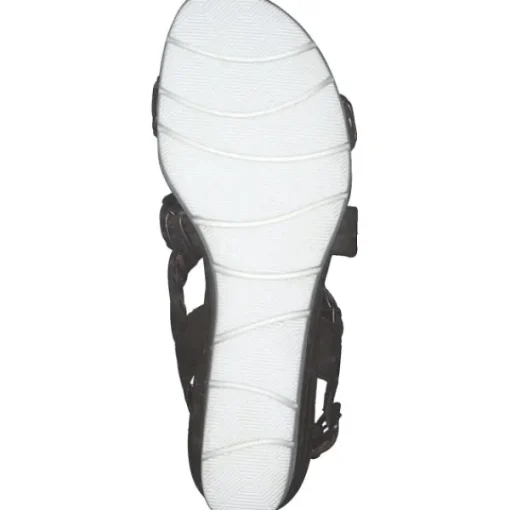 Damen Marco Tozzi Sandaletten<88705, Keilsandaletten, Damen, Grün
