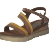 Damen Marco Tozzi Sandalen<28515, Klassische Sandalen, Damen, cognac