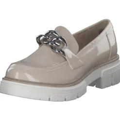 Damen Marco Tozzi Slipper<24705, Mokassins, Damen, POWDER PATENT