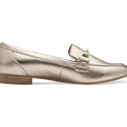 Damen Marco Tozzi Slipper<24213, Mokassins, Damen, PLATINUM