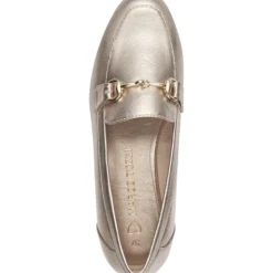 Damen Marco Tozzi Slipper<24213, Mokassins, Damen, PLATINUM