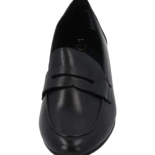 Damen Marco Tozzi Slipper<24218, Mokassins, Damen, Schwarz