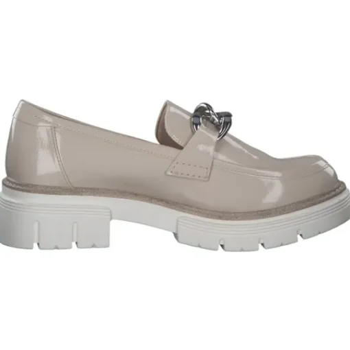 Damen Marco Tozzi Slipper<24705, Mokassins, Damen, POWDER PATENT