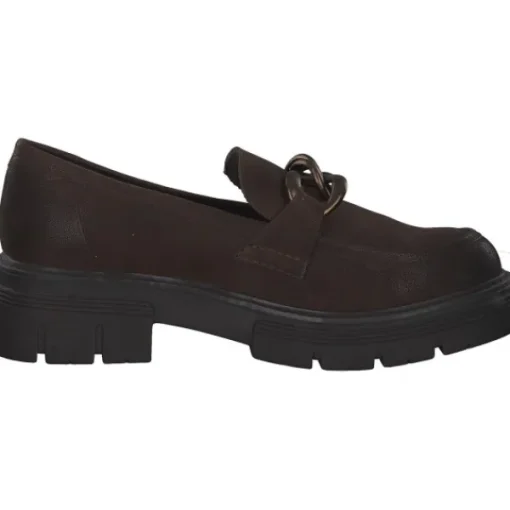 Damen Marco Tozzi Slipper<24705, Mokassins, Damen, CAFE NUBUCK