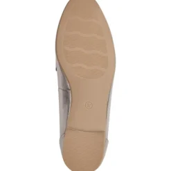 Damen Marco Tozzi Slipper<24213, Mokassins, Damen, PLATINUM