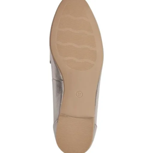 Damen Marco Tozzi Slipper<24213, Mokassins, Damen, PLATINUM