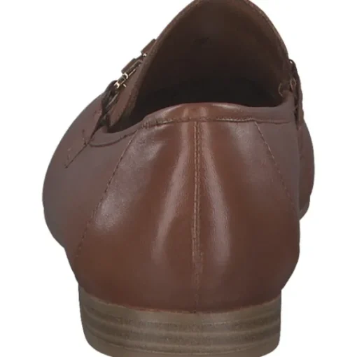 Damen Marco Tozzi Slipper<2-84200-42/347, Mokassins, Damen, Braun (Cognac Nappa)