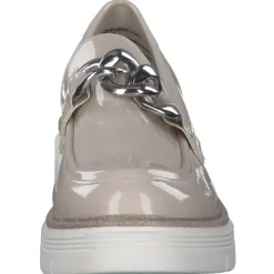 Damen Marco Tozzi Slipper<24705, Mokassins, Damen, POWDER PATENT