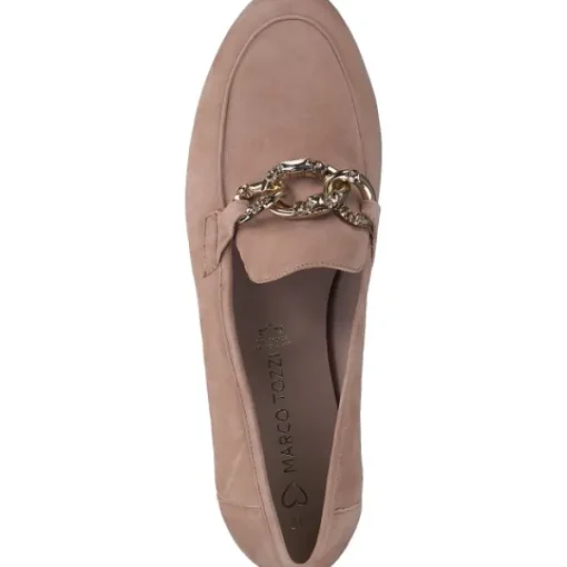 Damen Marco Tozzi Slipper<24215, Mokassins, Damen, Beige