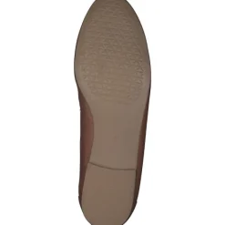 Damen Marco Tozzi Slipper<2-84200-42/347, Mokassins, Damen, Braun (Cognac Nappa)