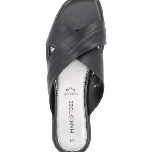 Damen Marco Tozzi Pantoletten & Badeschuhe<27171, Pantoletten, Damen, Schwarz