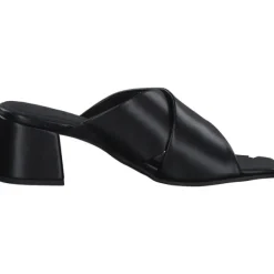 Damen Marco Tozzi Pantoletten & Badeschuhe<27206, Plateau-Pantoletten, Damen, black