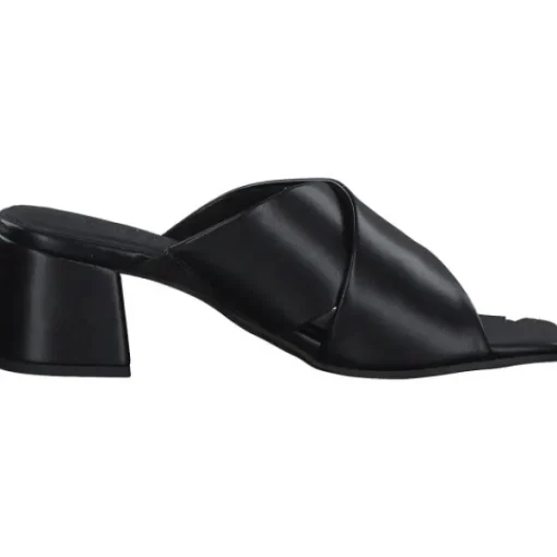 Damen Marco Tozzi Pantoletten & Badeschuhe<27206, Plateau-Pantoletten, Damen, black