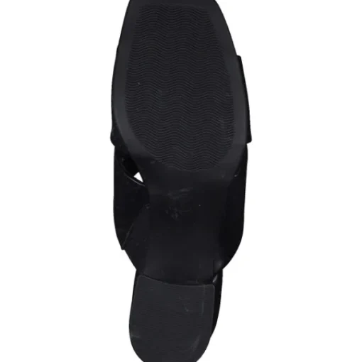 Damen Marco Tozzi Pantoletten & Badeschuhe<27206, Plateau-Pantoletten, Damen, black