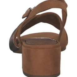 Damen Marco Tozzi Sandaletten<28040, Plateau-Sandaletten, Damen, Braun