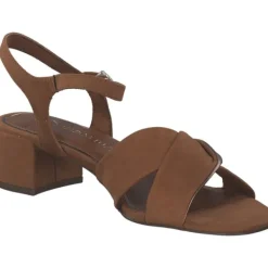 Damen Marco Tozzi Sandaletten<28040, Plateau-Sandaletten, Damen, Braun