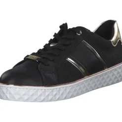Damen Marco Tozzi Klassische- & Business Schuhe<23719, Schnürschuhe, Damen, BLACK COMB