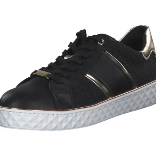 Damen Marco Tozzi Klassische- & Business Schuhe<23719, Schnürschuhe, Damen, BLACK COMB