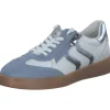 Damen Marco Tozzi Klassische- & Business Schuhe<23739-44, Schnürschuhe, Damen, WHITE/LT.BLUE COMB