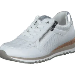 Damen Marco Tozzi Klassische- & Business Schuhe<23782, Schnürschuhe, Damen, Weiß