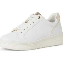 Damen Marco Tozzi Klassische- & Business Schuhe<23708-42, Schnürschuhe, Damen, WHITE COMB