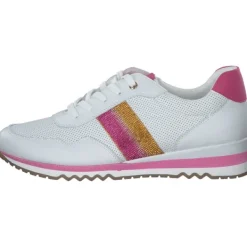 Damen Marco Tozzi Klassische- & Business Schuhe<2-23745-42/166, Schnürschuhe, Damen, WHITE/PINK