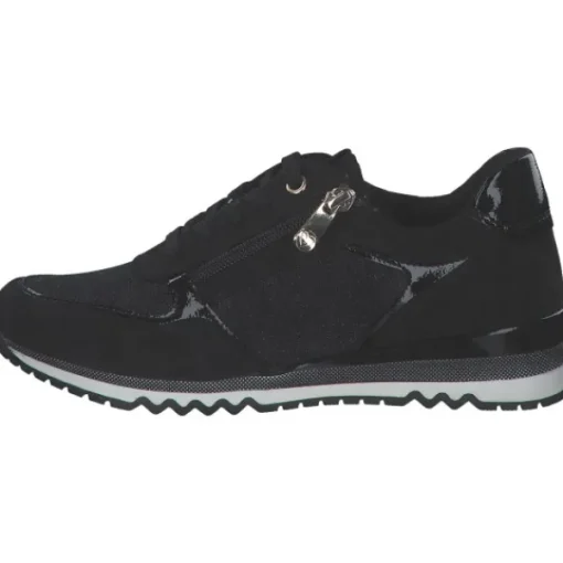 Damen Marco Tozzi Klassische- & Business Schuhe<23749, Schnürschuhe, Damen, BLACK COMB