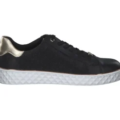 Damen Marco Tozzi Klassische- & Business Schuhe<23719, Schnürschuhe, Damen, BLACK COMB