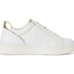 Damen Marco Tozzi Klassische- & Business Schuhe<23708-42, Schnürschuhe, Damen, WHITE COMB