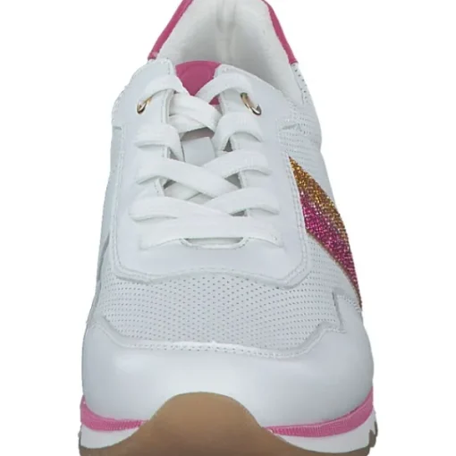Damen Marco Tozzi Klassische- & Business Schuhe<2-23745-42/166, Schnürschuhe, Damen, WHITE/PINK