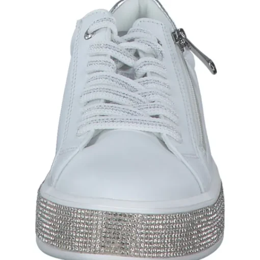 Damen Marco Tozzi Klassische- & Business Schuhe<23715, Schnürschuhe, Damen, WHITE COMB
