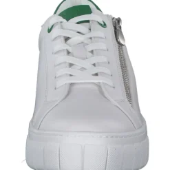 Damen Marco Tozzi Klassische- & Business Schuhe<23764, Schnürschuhe, Damen, WHITE/GREEN
