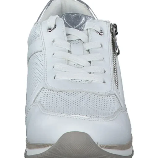 Damen Marco Tozzi Klassische- & Business Schuhe<23782, Schnürschuhe, Damen, Weiß