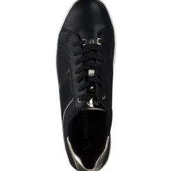 Damen Marco Tozzi Klassische- & Business Schuhe<23719, Schnürschuhe, Damen, BLACK COMB