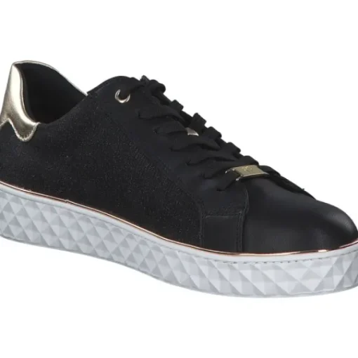 Damen Marco Tozzi Klassische- & Business Schuhe<23719, Schnürschuhe, Damen, BLACK COMB