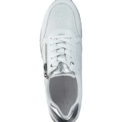Damen Marco Tozzi Klassische- & Business Schuhe<23782, Schnürschuhe, Damen, Weiß