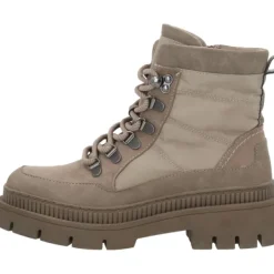 Damen Marco Tozzi Stiefel<26224, Schnürstiefel, Damen, Grau (Stone)