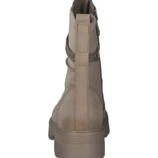 Damen Marco Tozzi Stiefel<25286, Schnürstiefeletten, Damen, Beige