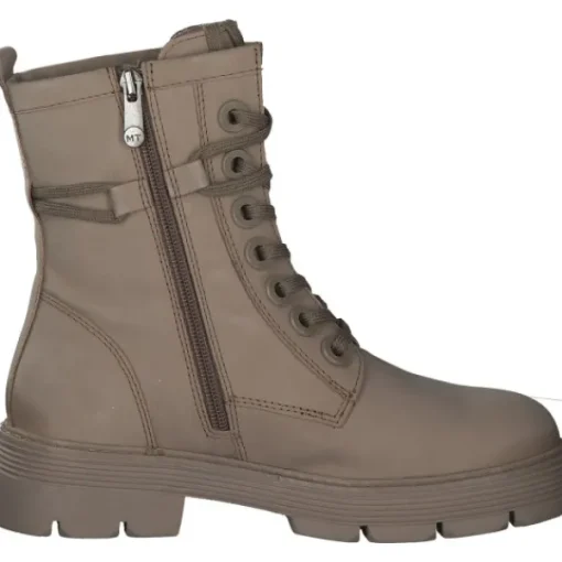 Damen Marco Tozzi Stiefel<25286, Schnürstiefeletten, Damen, Beige