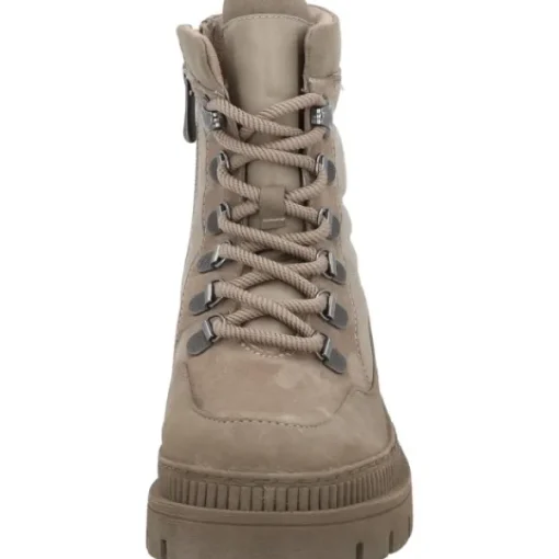 Damen Marco Tozzi Stiefel<26224, Schnürstiefel, Damen, Grau (Stone)