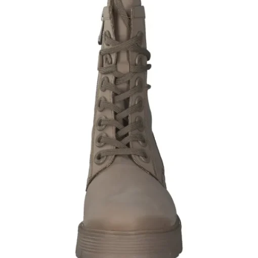 Damen Marco Tozzi Stiefel<25286, Schnürstiefeletten, Damen, Beige