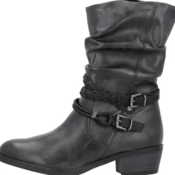 Damen Marco Tozzi Stiefel<25316, Stiefeletten, Damen, antrazit