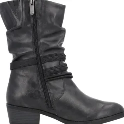 Damen Marco Tozzi Stiefel<25316, Stiefeletten, Damen, antrazit