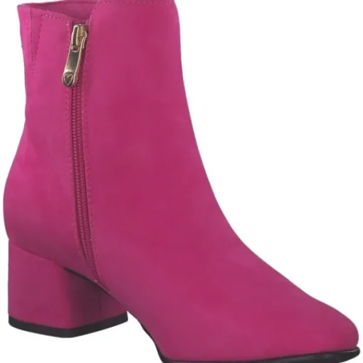 Damen Marco Tozzi Stiefel<2-25364-43/510, Stiefeletten, Damen, PINK