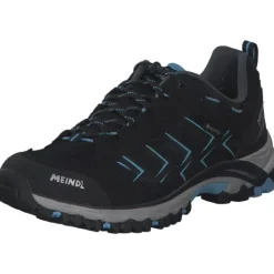 Damen Meindl Outdoor- & Wanderschuhe<Caribe Lady GTX 3823, Trekkingschuhe, Damen, schwarz/azur