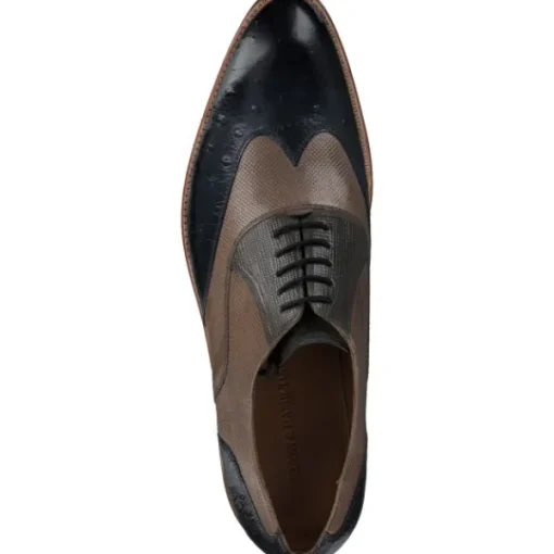 Herren Melvin&Hamilton Klassische- & Business Schuhe<Bobby 3, Klassische Halbschuhe, Herren, Ostrich Space Dice City